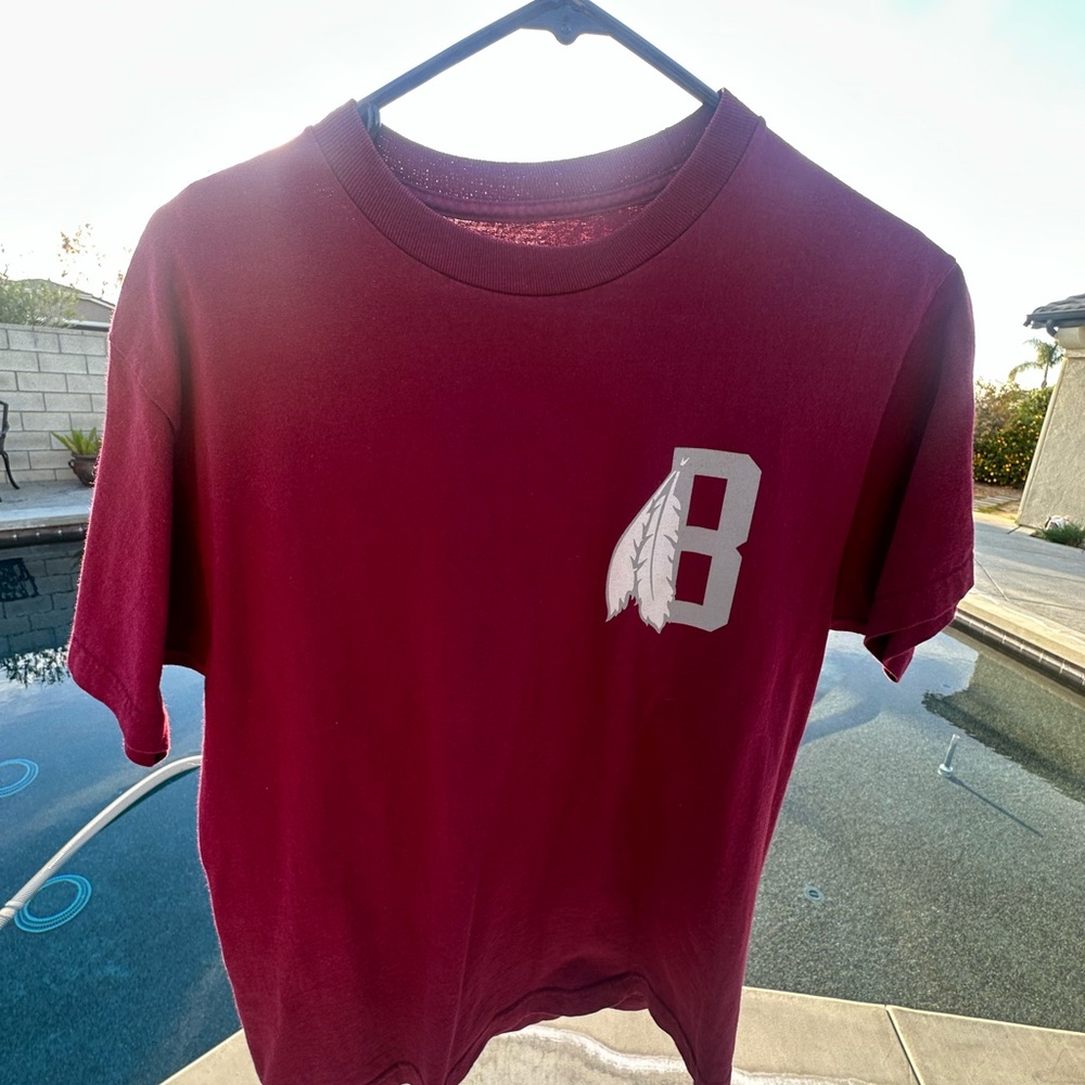 Black Scale Burgundy Tee